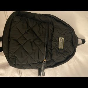Marc Jacobs black quilted backpack